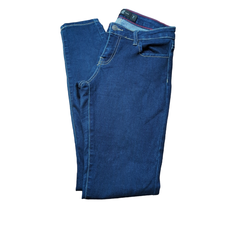 Cello jeans denim color dark blue size 7